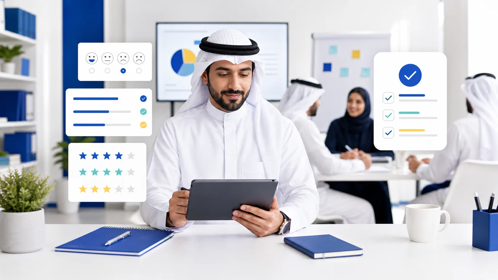 نموذج تقييم دورة تدريبية: أسئلة عملية لتحسين تجربة المتدربين